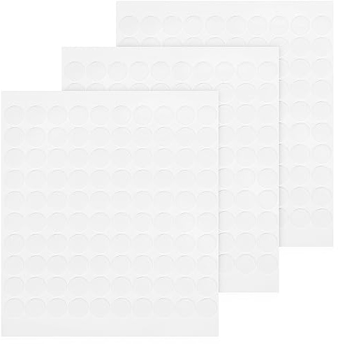 Artibetter 300pcs Double Sided Dot Aufkleber Clear Glue Point Dots Adhesive Dot Aufkleber Runde klare Ballon Aufkleber für DIY Handwerk Kunst Bürobedarf