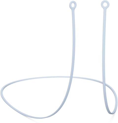 CURVD Earplug Lanyard, Soft Durable Flexible Premium Silicone Cord | Works with Most Earplugs w/Removable Tips Compatible with CURVD Everyday, Loop Quiet/Engage/Experience, Vibes and More - 26 Inches