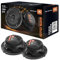 JBL GTO629 6.5 Grand Touring Series Car Audio Speakers - 2-Way, 360 Watts MAX Power, Factory-Sized Replacement Includes Iron Crush Cleaning Cloth.