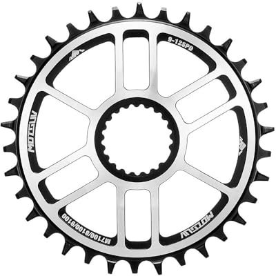ZOCKZ 12-Gang-Fahrrad-Kettenblatt 30T/32T/34T/36T/38T/40T Bike Single Speed schmales breites Direktmontage-Kettenblatt mit Montagewerkzeug für M9100/M8100/M7100 CRM95/CRM85/CRM75 Kurbeln (30T)