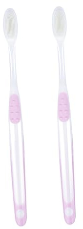 Beavorty Spazzolino Pulizia Dentale e Donne Incinte 2 Pezzi Setole Morbide per Stili multipli Design Semplice in Pp e Tpr Portatile Igiene Orale in Gravidanza