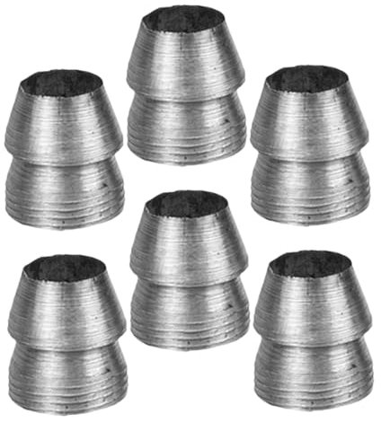 Milisten 6pezzi Cunei Ferro Per Manico Di Martello Accessori Per Installazione Utensili Per Giardinaggio e Falegnameria Materiale Resistente e Facile Da Usare