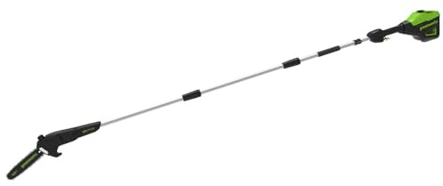 Greenworks 60V 25cm Akku-Hochentaster, Bürstenlos Hochentaster mit 2.81 m Reichweite zum Baumschneiden, Elektrische Kettensäge mit Automatischer Ölung, nur Werkzeug