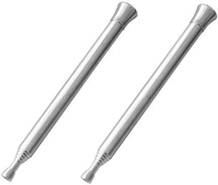 DUODIAsi 2 PCS Fire Blow Pipe Telescopic Blow Fire Tube Camping Blow Fire Blower Pipe Campfire Tool for Camping Traveling Fireplace