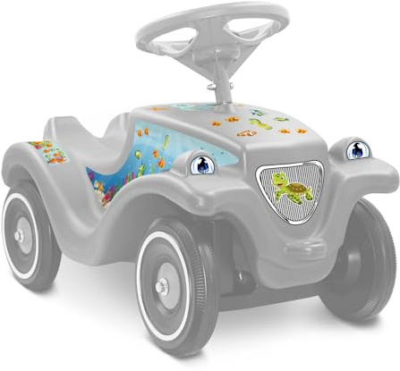 Finest Folia Sticker Set Compatible with Big Bobby Car Classic Sticker for Children's Vehicle, Ride-On Car Toy Car Design Film for Girls Boys R194 (01 Sea Animals)