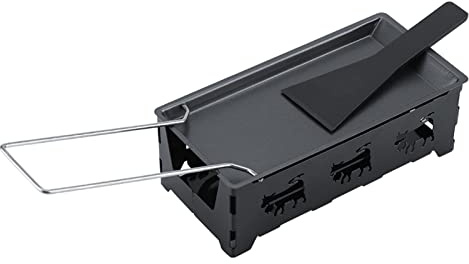 LiebeWH Nicht-Stick-Käse Raclette Set Heizung Käse Cheddar Käse Melter Backschale Herd Set Home Küchengrill Werkzeug