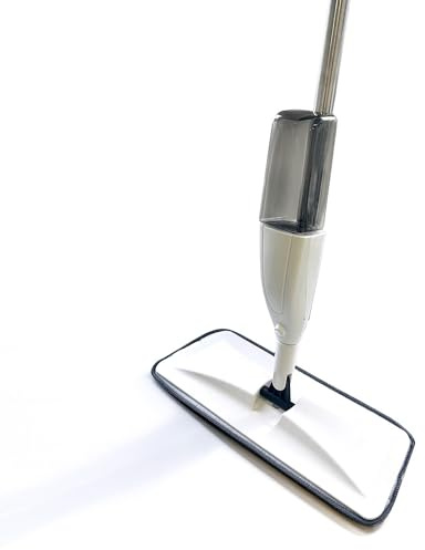 PAMEX Fregona con Pulverizador, Mopas de Limpieza Suelos Microfibra Mopa Spray Mop 350ml para el Hogar, Cocina, Azulejos, Madera Dura, Madera, Cerámica, Laminado