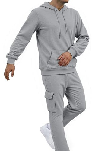 Tuta Pigiama Intero da Uomo in Cotone Pantalone Estivo Leggero Completa di Lavoro Felpe Full Zip Y2k Winter Leather Jacket Men Pantaloni Snellenti Effetto Sauna