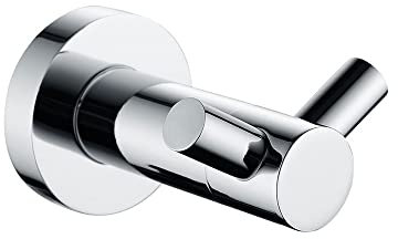 Klobvtt Badezimmer-Handtuchhaken, strapazierfähige Kleiderbügel, Kleiderhaken, Kleiderhaken, Toilettenwandhalterung, strapazierfähige Wandhaken für Toilette, Küche, Schlafzimmer, Schränke, Hotel, Kupf