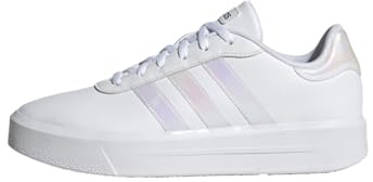 adidas Damen Court Platform Shoes, Cloud White / Reflective White, 39 1/3 EU