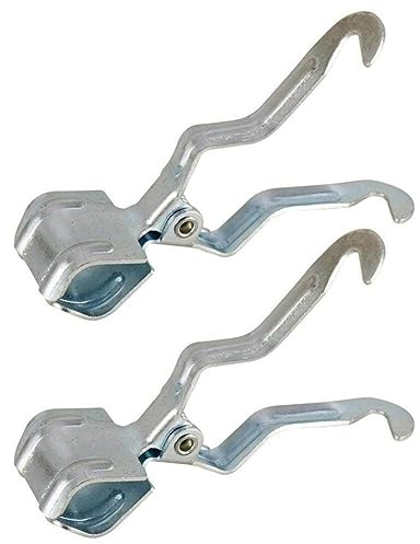 Casiler 2pcs Multifunktionale Klemme Auf Laternenhalterklammhalter Hanging Haken Für Zeltstangen Im Freien Campinghaken Im Freien
