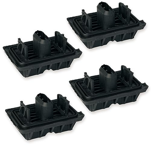 AUTOXBERT Wagenheber Aufnahme Adapter Gummiauflage Hebebühne Gummiblock Wagenheberaufnahme Pad für BMW E81 E82 E87 E90 E91 E60 E61 F10 X1 E84 51717237195 (4Pcs)