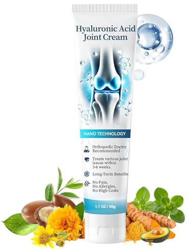 Arthroheal Hyaluronic Acid Joint Repair Cream, Hyaluronic Joint Cream, Arthroheal Crème Réparatrice pour Articulations à L'acide Hyaluronique, Pour Le Dos,Le Cou,Les Mains,Les Genoux (1)