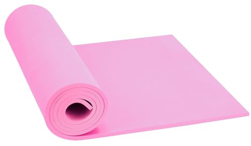 Do²ping Rosa Eva Foam Cosplay, 6mm Gomma Eva Fogli, 35.5x124.5cm con Alta densità 86kg/m3 Schiuma Eva per Costume Carft (6mm Rosa)