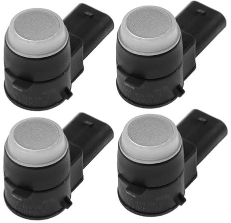 SQOFJGIGN Rückfahrradar PDC Parksensor 2125420118 A2125420118 0263003617 Für Mercedes Für Benz W169 W245 W204 W212 W221 C207 A207 Parkassistent(Silber)