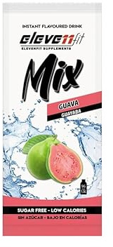 Mix Saborizante - Elevenfit - Pack 24 unidades – Mix Saborizante sin azúcar 24x9g (24Unidad, Guayaba)