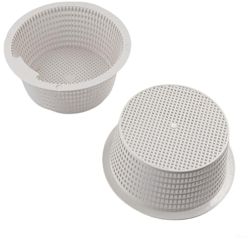 Yuanpgky Cesta de filtro de skimmer de piscina P06436 para piscinas de pared de acero de 16 x 12 x 7 cm, compatible con los modelos 56369 56384 56566 56574 56586 (2 piezas)