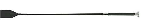 WHIP GO Reitgerte Soft schwarz silber
