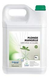 Liquide vaisselle et détergent multiusage neutre universel parfum menthe 5L - Brioxol