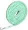 Cuerda de Ropa Antideslizante a Prueba de Viento de 10m 32.8ft, Cuerda tendedero Exterior portátil, Percha de Viaje de Campamento al Aire Libre o Cuerda Tender Ropa doméstico (Verde y Blanco)