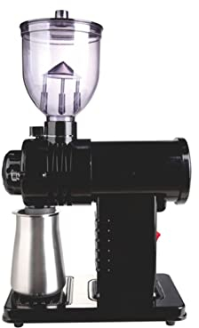 JFNHUTL Molinillo de café de rebaba cónica Molinillo de café eléctrico con 10 ajustes de molienda Muele continuamente Ajustable Granos de café, Especias, nueces y Granos Molinill