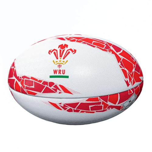 Gilbert Wales Supporter - Balón de Rugby (tamaño 5)