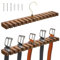 Ksvaye Porte Ceinture en Bois Rangement Ceinture avec 14 Fentes Support de Ceinture Rotatif à 360 °, Porte-Cravates Cintre Ceinture pour Organiser, Garde-Robe, Ceinture