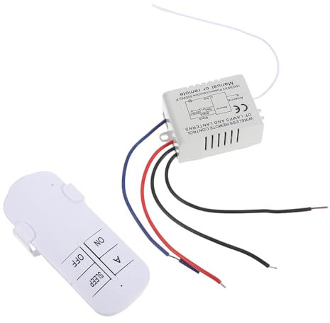 Operitacx Interruttore Della Luce Wireless Per Casa Interruttore Permpada Da Soffitto Senza Fili Telecomando Per Controllo Della Luce Interruttori Wireless Per Luci Facile Da Usare