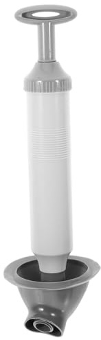 Toyvian Stantuffo per WC Vuoto Alta Pressione Pompa Stura Scarichi Casa Sturalavandino Pesante per Bagno e Cucina Impugnatura Lunga Ergonomica Compatibile con Scarichi Standard