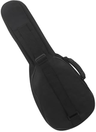 Toddmomy Ukulele Tasche mit Wasserdichtem Oxford Verstellbarem Doppel schultergurt und Großem Außentaschenfach Ergonomisch für Akustikgitarre für Reisen und Outdoor einsatz