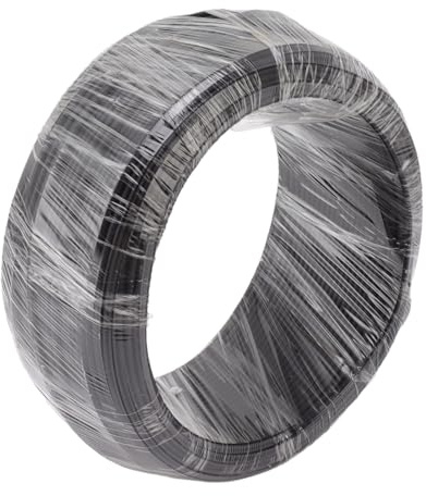 KIMISS Cableado de Aluminio Negro Premium para bonsái: Alambre de Entrenamiento de Horticultura para una Forma Estable y una Decoración Estética (1.5mm)