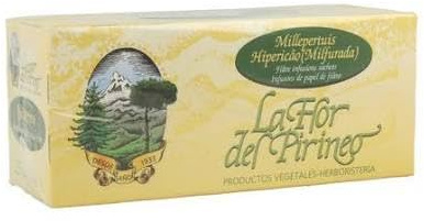 Pack de 2 Lotes de Infusión de Hipérico (Hierba de San Juan) – 50 Bolsitas Totales (2 x 25 bolsitas) – Filtros Tradicionales para el Equilibrio Emocional y el Bienestar Mental