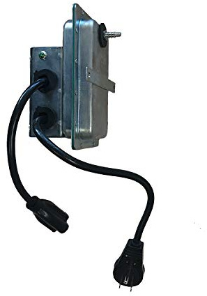 Tjernlund PS1503P Plug-in Air Pressure Activation Switch for Duct Fans in Central Heating and Air Conditioning Systems