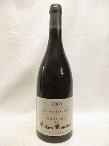 hautes côtes de nuits château de villars fontaine les genévrières rouge 2000 - bourgogne