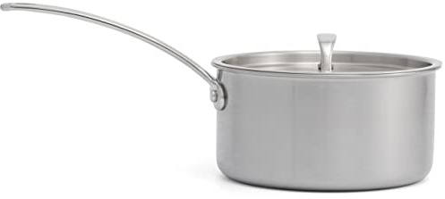 Stellar Eclipse 18cm Saucepan, 2 Litre Capacity, Stainless Steel, Induction Suitable, Dishwasher Safe, Oven Safe to 240