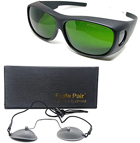 OD7+ CE Augenklappe Edelstahl w 200nm-2000nm IPL Laserschutzbrille