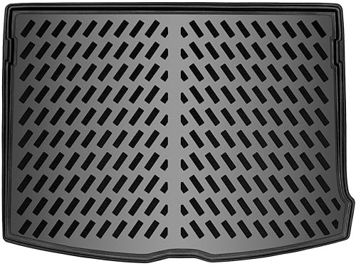 ELMASLINE Alfombrilla de maletero 3D para Mercedes GLA (H247) 2020-2025 | Base de carga superior | Alfombrilla de goma 3D para maletero con borde alto – Accesorios