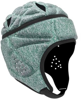 Perfeclan Casco de Rugby para niños, Gorra Protectora de Rugby, Casco de Rugby Ajustable, Protectores de Cabeza de Rugby para Entrenamiento de lanzadores,