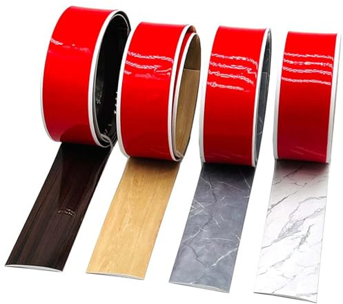 YAVYAV Selbstklebender PVC-Übergangsleiste, Fußböden Abdeckleisten, 4 cm/5 cm/7,6 cm Breit, Zum Verbinden Von Bodenlücken Von Laminatdielen, Fliesen Und Türschwellen (Color : H, Size : W7.6cm)