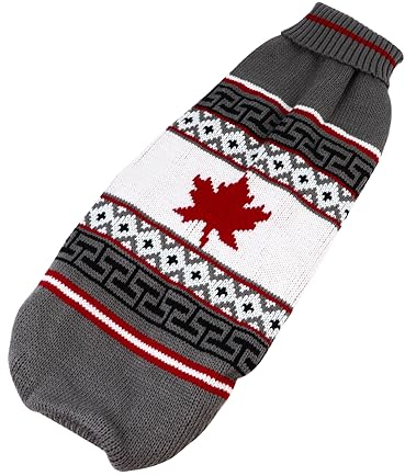 BESPORTBLE Weihnachtspullover Für Hunde Welpen Winter Warm Haustier Kleidung Party Outfit Kostüm Für Hunde Weihnachten