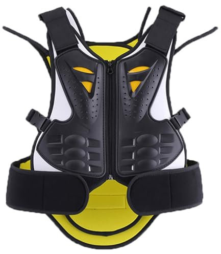 Adult Motorcycle Jacket, Armor Vest Motocross Men and Women, Protective Equipment Protective Vest, for Motocross Sports Mountain Bike Clothing (Black,L)