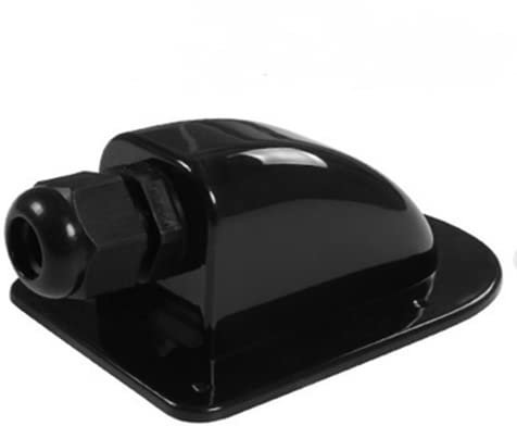 Camper/RV Scatola passacavi a doppio ingresso Pannello solare Tetto Passacavi Passacavi Cavo Camper Bianco Doppio foro RV Accessori for auto for yacht Per accessori per camper, roulotte e camper(Singl