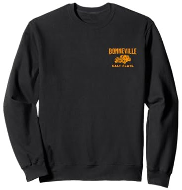 Salière rétro Bonneville Utah Design vieilli Sweatshirt