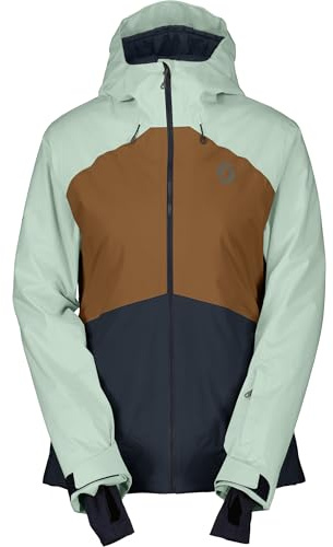 Scott Damen Ultimate Dryo 10 Jacke, fresh green-bread brown, S