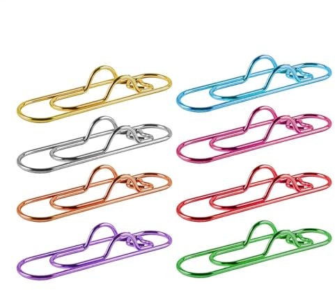 Multifunktionale Stiftklammern - 8X Tragbare Stifthalter-Büroklammern | Büroklammer Für Schulbedarf, Leichte Stifthalter, Geeignet Für Tägliches Lernen, Arbei | Stiftklammern Aus Metall Für Notizbü