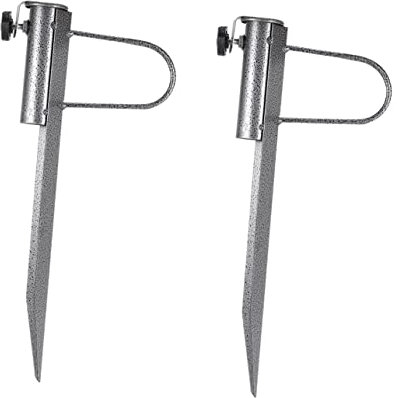 CIYODO Base per Ombrellone da Balcone E Esterno Supporti per Ombrelloni in Acciaio Trivelle per Sabbia per Ancoraggio Stabile