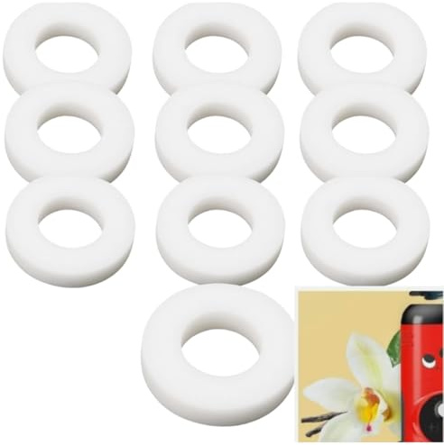 Vanilla Strong Scented 10x Pack Hoover Air Freshener Disc Pod For Numatic Henry Hetty Quick Pet Handheld Vacuum Cleaner
