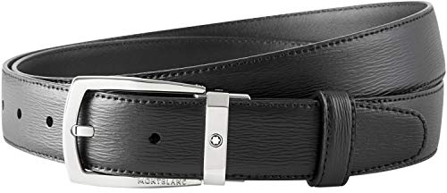 Montblanc Klassiskt bälte, svart, 3 cm x 120 cm