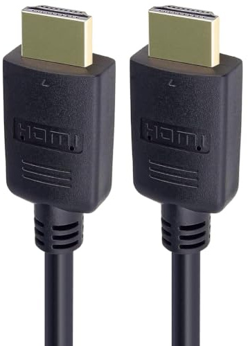 PremiumCord Câble M/M Certifié HDMI 2.0B Haut Débit 4K, 18 Gbit/s Avec Ethernet, Compatible Vidéo 4K @ 60 Hz, Deep Color, 3D, ARC, HDR, Dolby TrueHD, Connecteurs Plaqués Or, Noir, 15 m