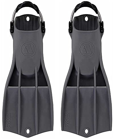 Apeks RK3 Tec-Taucher Flosse - Das Original***, Größe:S, Farbe:grau